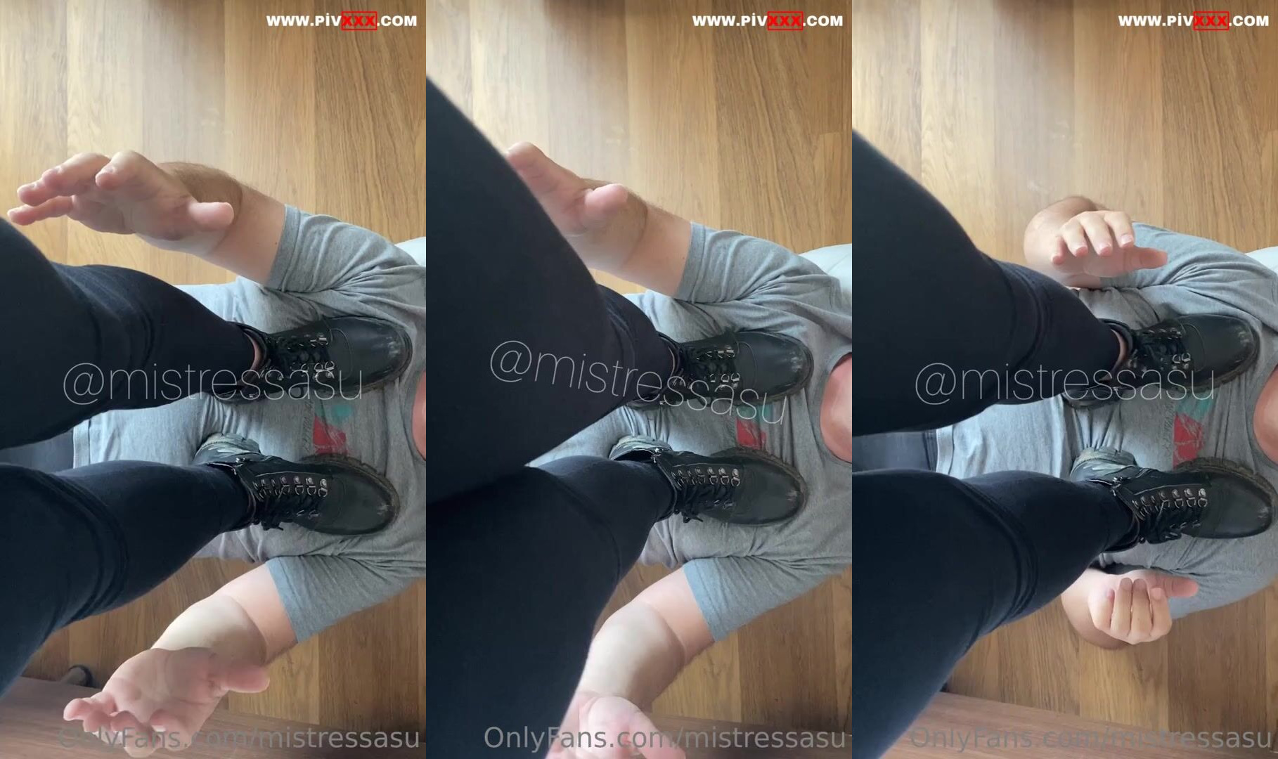 Traktör terliği gibi botlarımın ve kilolarca ağır bedenimin altında kıvranan, ayaklarıma aşık bir köle izliyorsunuz
