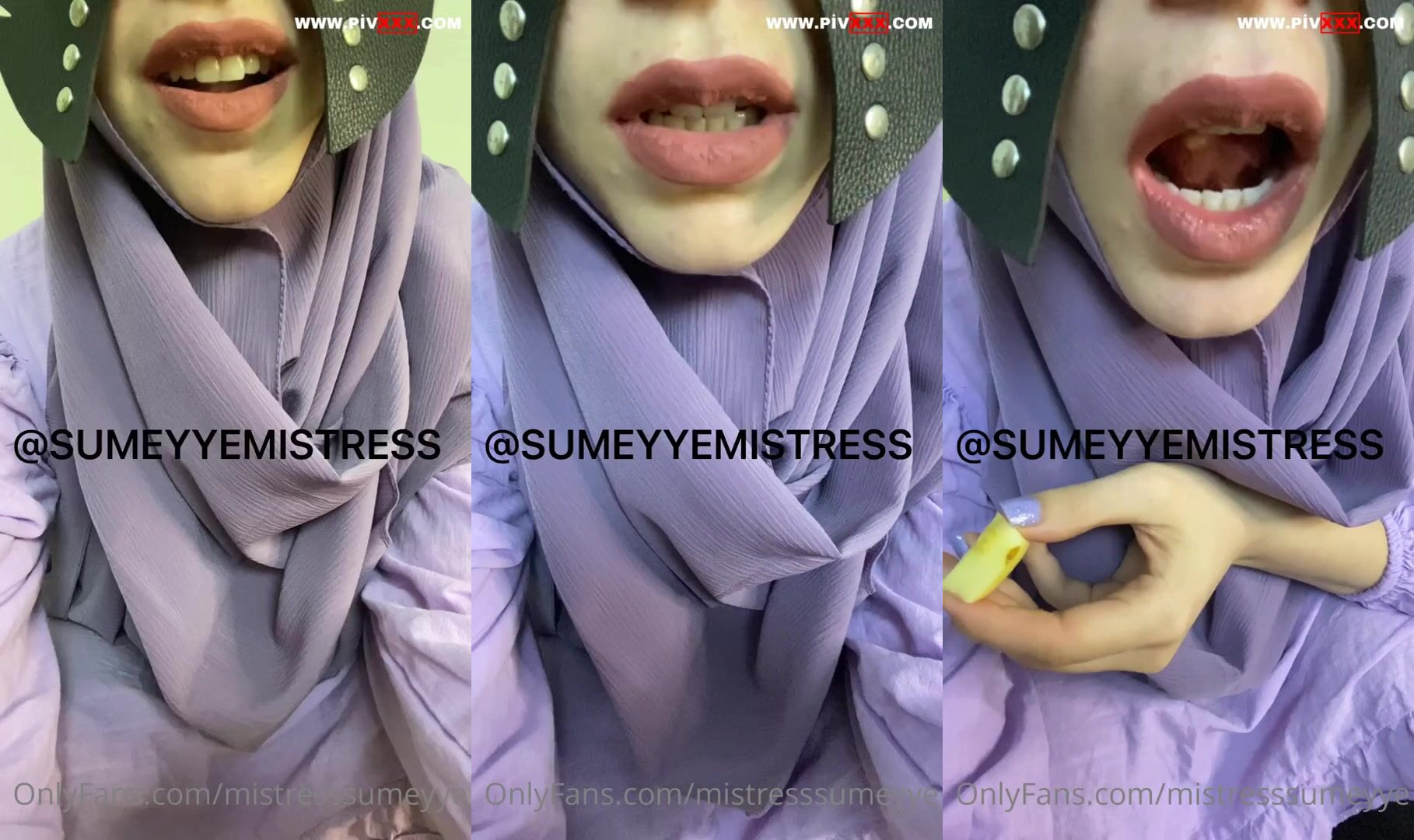 Tükürme ve yemek artığı videosu
